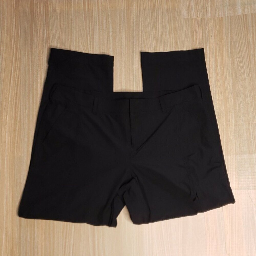 90 Degrees By Reflex Womens Black Athletic Leggings With Texture Small - Picture 2 of 7